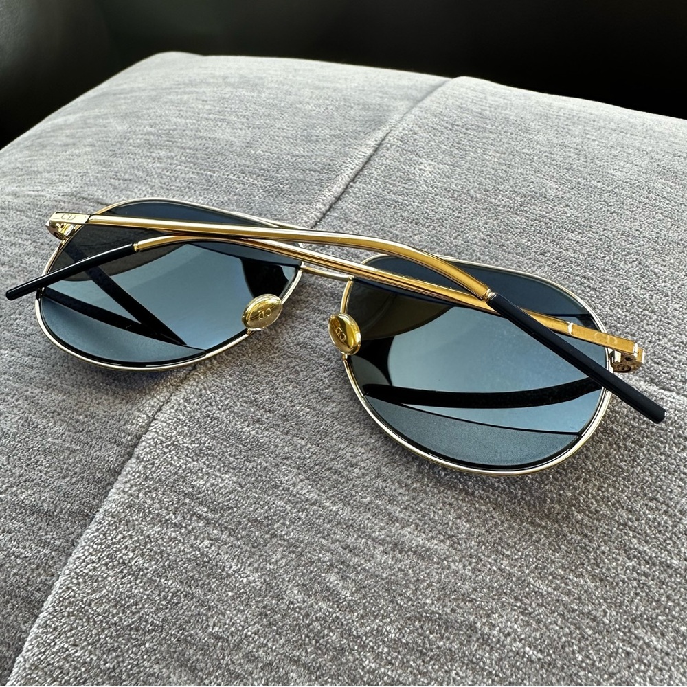 CHRISTIAN DIOR Split 59mm Aviator Sunglasses - Picture 7 of 11